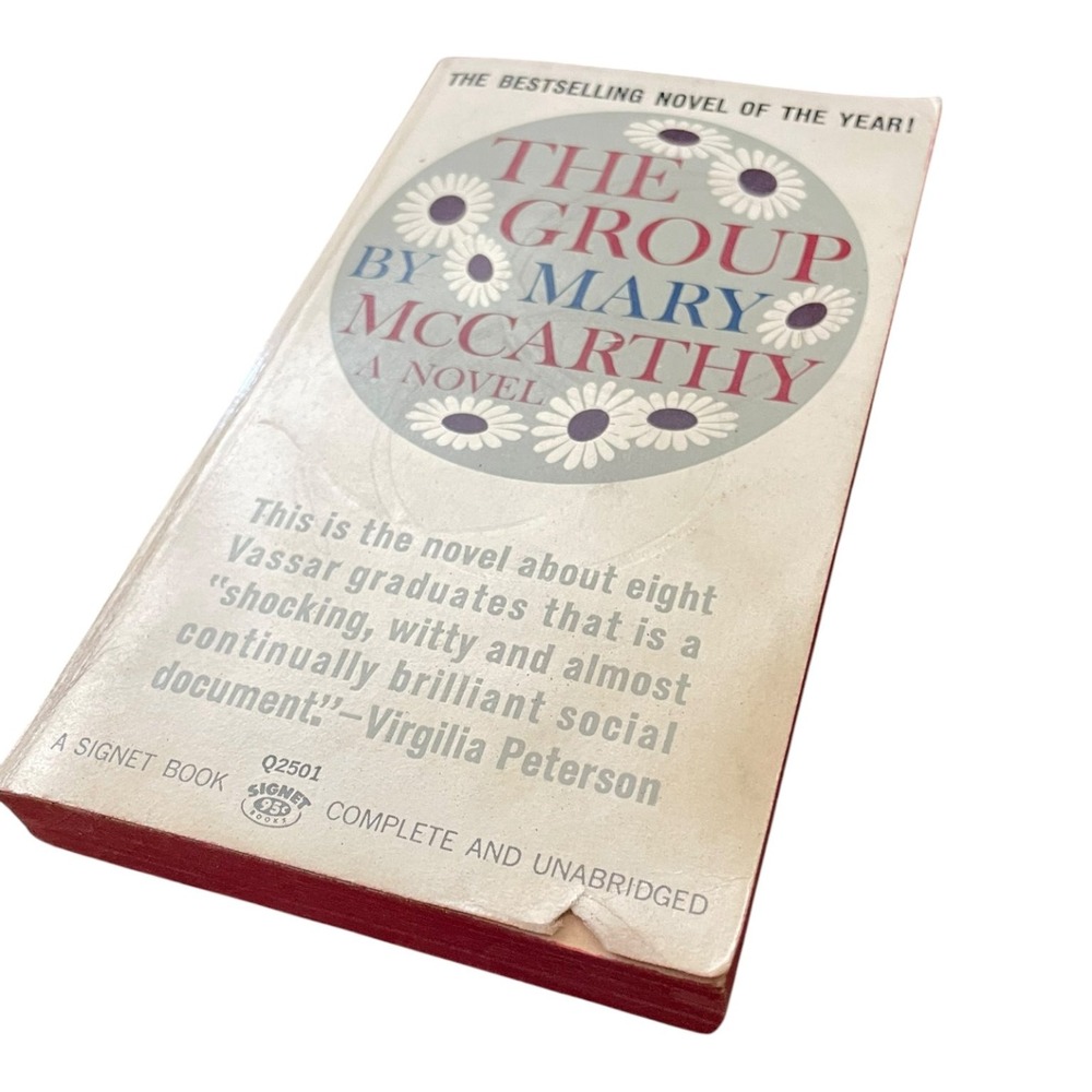 The Group by Mary McCarthy 1964 Signet Book Vintage Paperback Novel The